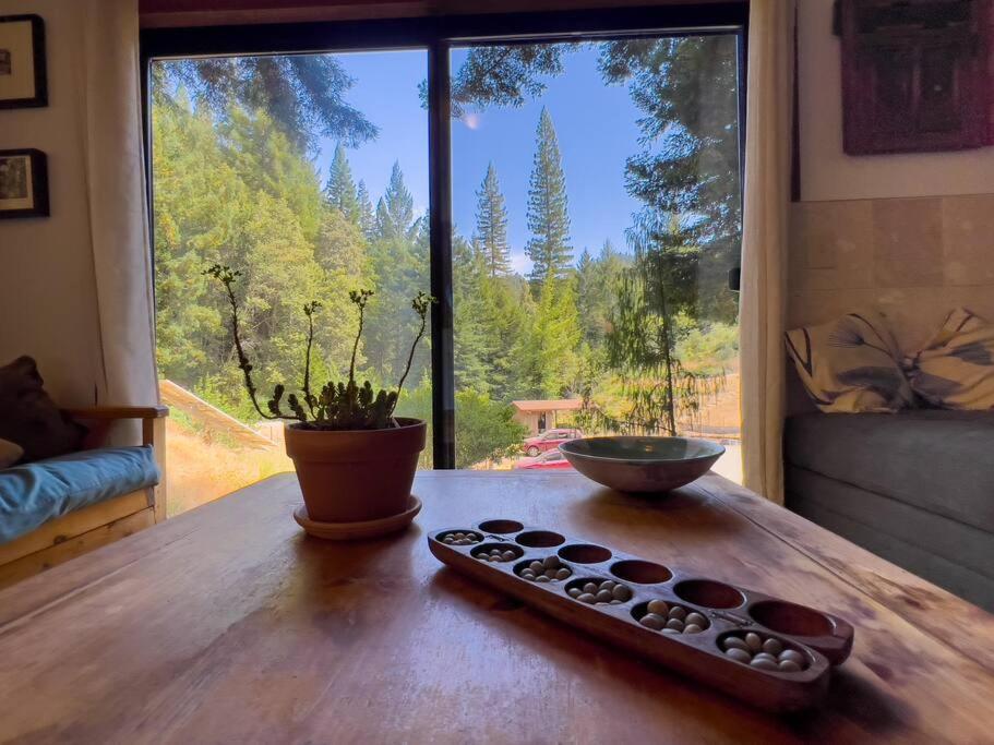 Little House In The Redwoods With A Hot Tub! Apartman Garberville Kültér fotó